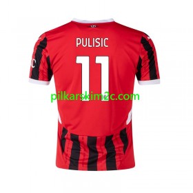 Koszulka AC Milan Pulisic 11 Główna 2024/25 Koszulki Piłkarskie